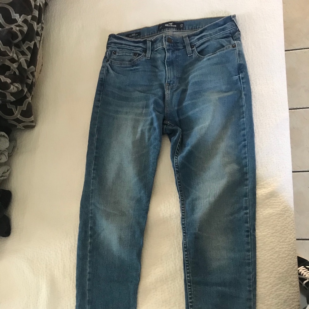 Hollister Blue Skinny Jeans